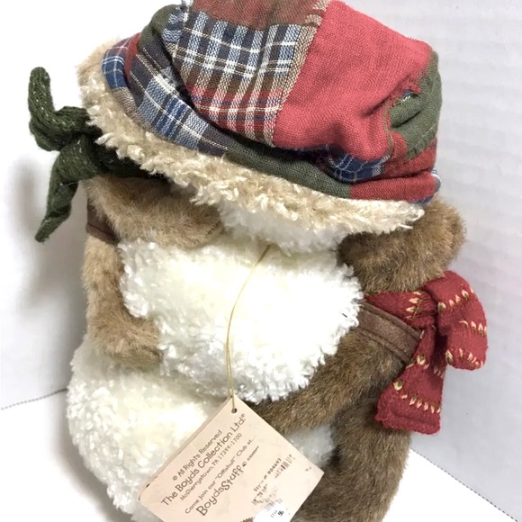 MINT 2 Mini Boyd’s Bears + Snowman Plush RARE Blizzard & Friends VHTF PRICE FIRM - Picture 3 of 8